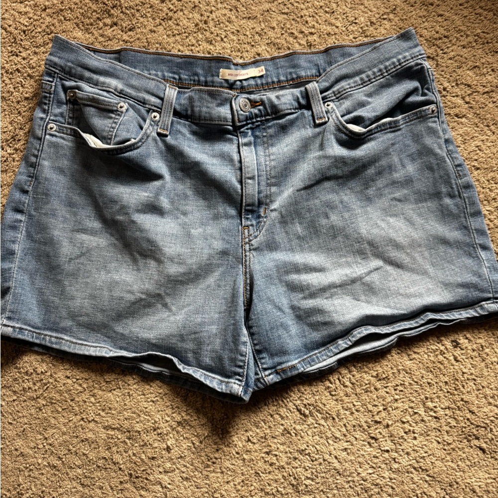 Levi's Classic Blue Jean Shorts